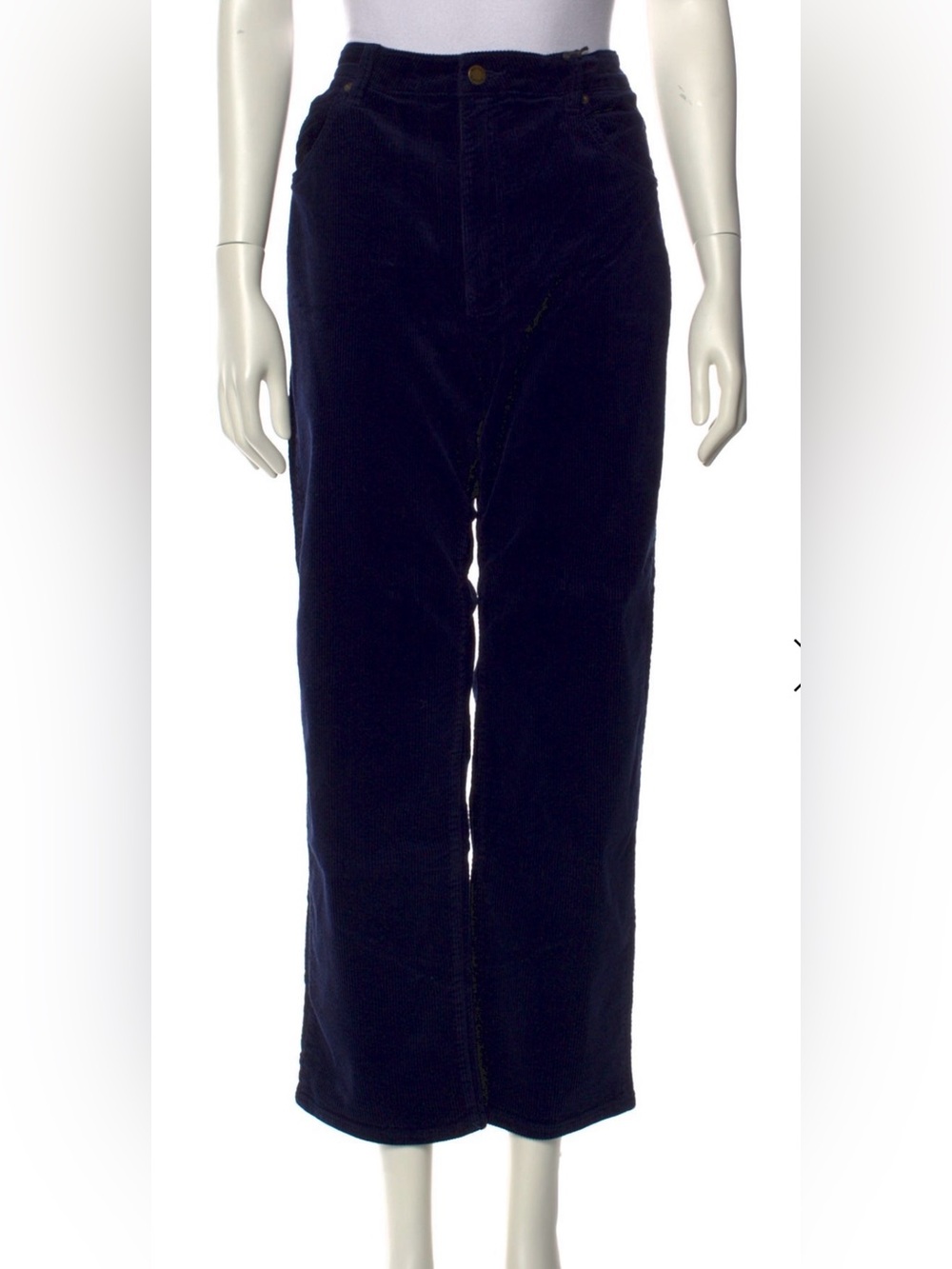 NWT Rolla’s Original Straight High Rise Midnight Cord Corduroy Pants Size 32